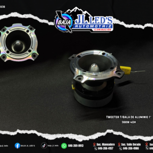 TWEETER T/BALA DE ALUMINIO 1" 300W 4OH PZ