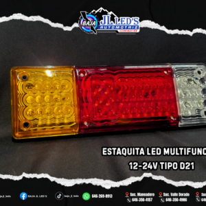 Plafon led estaquita multifuncion Tipo D21 PAR