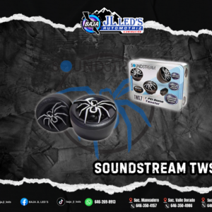 Par de Tweeter 1" pei dome soundstream par