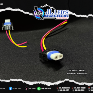 SOCKET H11 UNIDAD AUTOMOVIL PORCELANA PZ