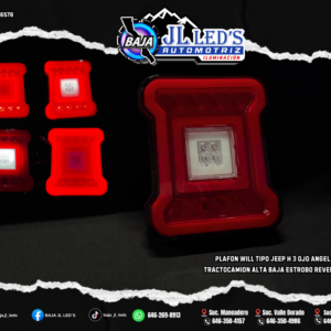 Plafon will tipo jeep "H" OJO ANGEL Universal Pz