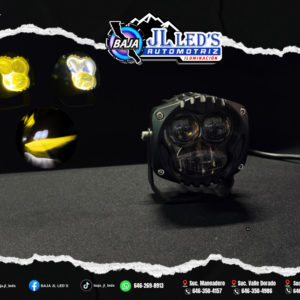 Dually 3" King Kongled light lupas dual color Par