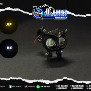 Faro Auxiliar doble Laser BUHO Dual Color Par