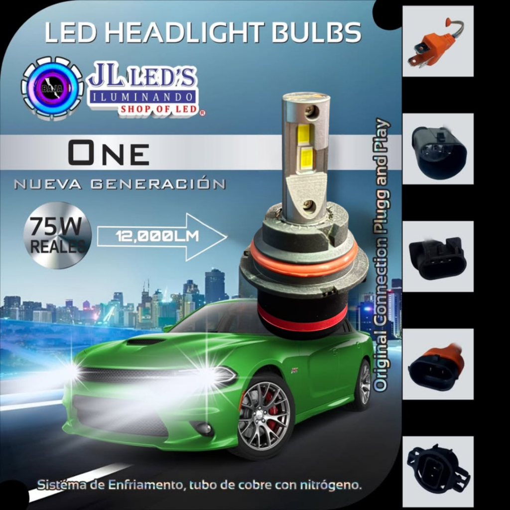 Bulbo led's 9007 osram ONE