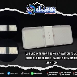 Luz Led interior techo MOTORHOME LIGHTS LUZ BLANCA Y CALIDA