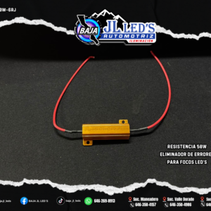 Resistencia 50W para Focos LED (Canbus)