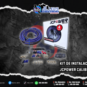 Kit de instalación calibre 4 JC Power JC-KIT4PRO