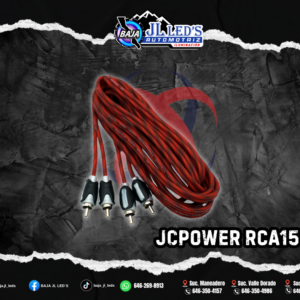JCPOWER RCA Rojo 5.5M