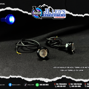 LED ojo aguila COB AZUL Par