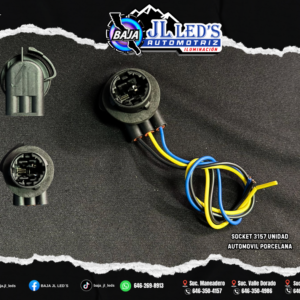 SOCKET 3157 UNIDAD AUTOMOVIL PORCELANA PZ