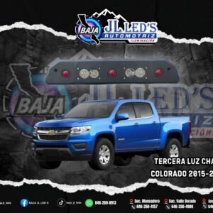 Cargo Light/ Tercera Luz tipo chase/ Stop Caja Pick UP para Colorado y GMC 2018-2026