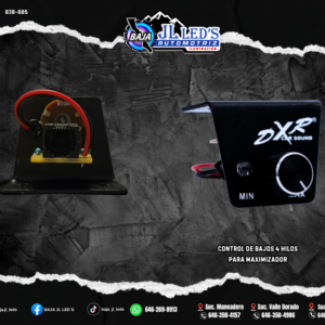 Control de bajos 4 Hilos para maximizador pz